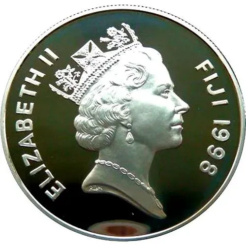 10 долларов 1998, Спуск на воду корабля «Куин Элизабет» 1938 г. [Фиджи]