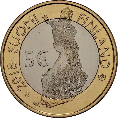 5 евро 2018, Пункахарью [Финляндия]