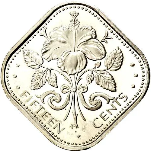 15 центов 1974 [Багамские Острова]