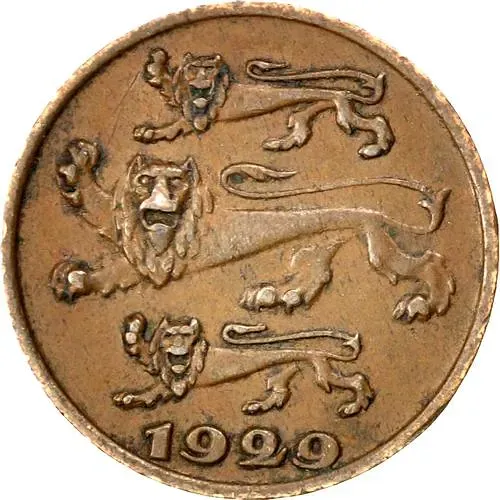 1 сент 1929 [Эстония]