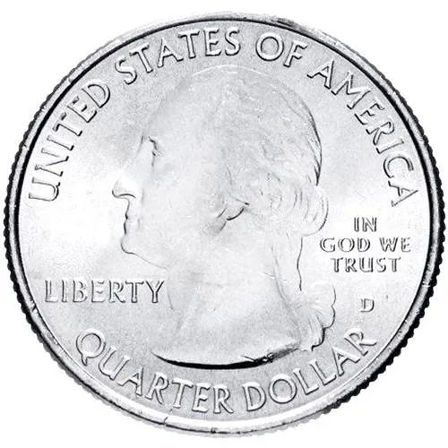 25 Cents 2016, D, Shawnee National Forest, Illinois [USA]