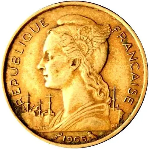 10 франков 1965 [Джибути / Французский берег Сомали]