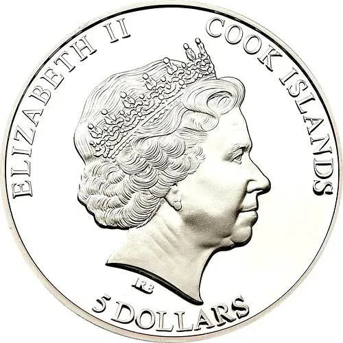 5 долларов 2012, Падение метеоритов - Метеорит Сеймчан [Острова Кука]