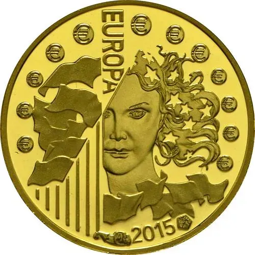 5 евро 2015, 70 лет мира в Европе [Франция] Proof