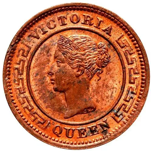 ¼ цента 1870-1901 [Шри-Ланка]