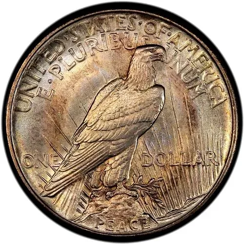 1 доллар 1921, мирный доллар [США]