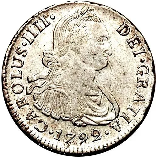 2 реала 1791-1808 [Перу]