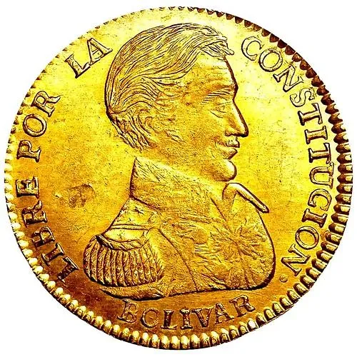½ скудо 1834-1840 [Боливия]