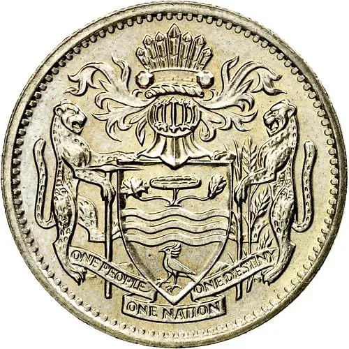 10 центов 1991 [Гайана]