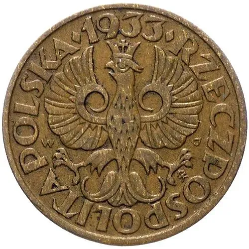 2 гроша 1933 [Польша]