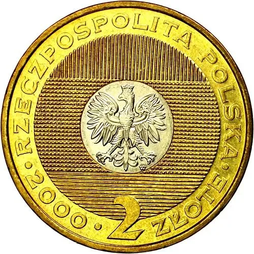 2 Zlotych 2000, Millennium [Poland]