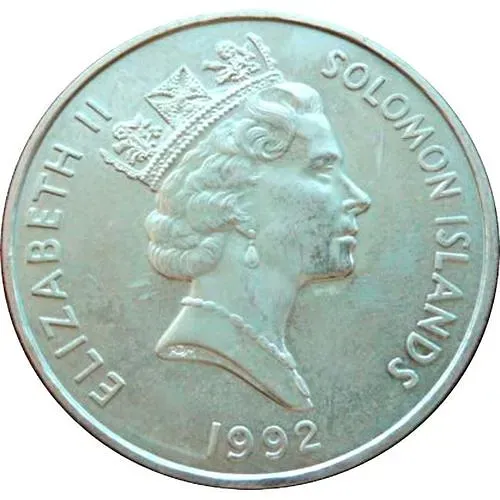 1 доллар 1992, 50 лет Битве за Коралловое море [Соломоновы Острова]