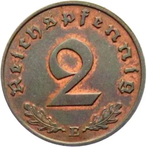 2 рейхспфеннига 1940 [Германия / Третий рейх]