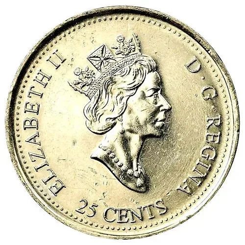 25 центов 1999, Миллениум - Июль 1999, Нация людей [Канада]