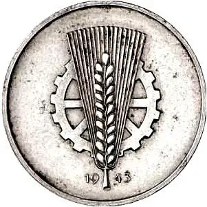 50 Kopeks 1943, Occupation [Ukraine]