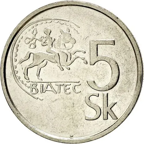 5 крон 1993 [Словакия]