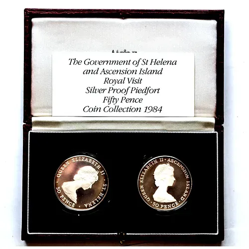 Coin Set "St. Helena and Ascension Islands" 1984