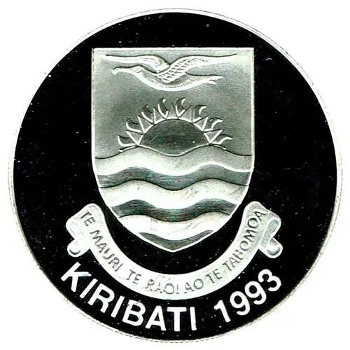 20 долларов 1993, Первый выход в открытый космос [Кирибати]