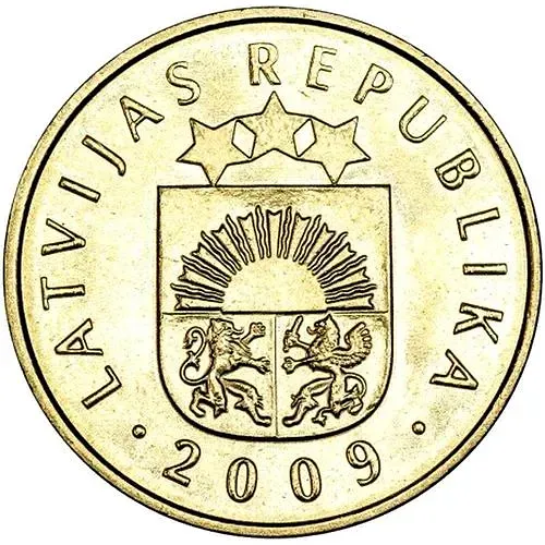 20 сантимов 2009 [Латвия]