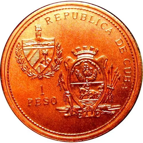 1 песо 1993, Год Святого Иакова [Куба]