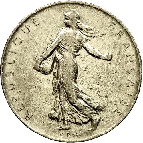 1 франк 1966 [Франция]