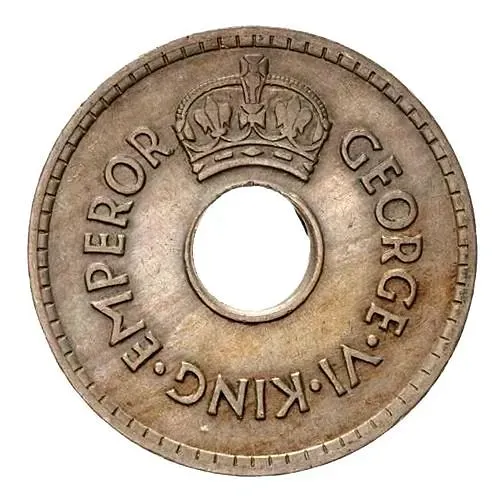 1 пенни 1945 [Фиджи]