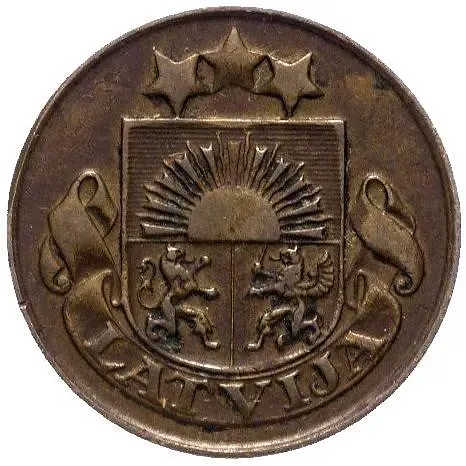 1 сантим 1924 [Латвия]