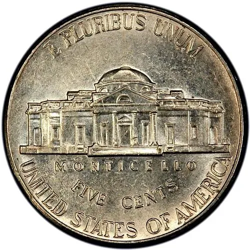 5 центов 2007, D, возвращение в Монтичелло [США]