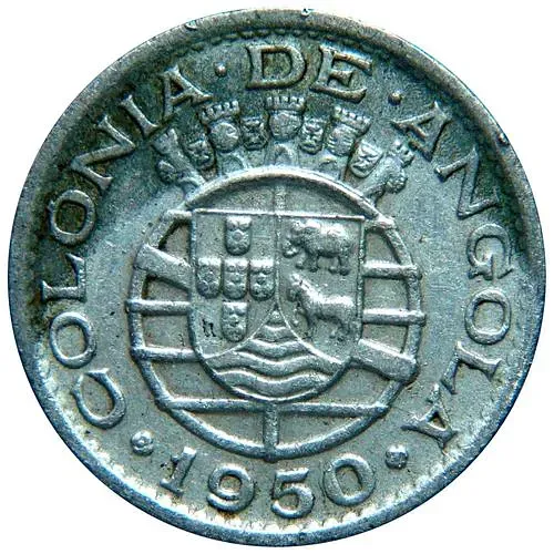 50 сентаво 1950, 300 лет революции 1648 года [Ангола]