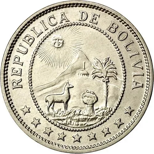 50 сентаво 1939 [Боливия]