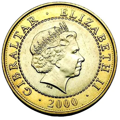 2 фунта 1999, 12 подвигов Геракла - Авгиевы конюшни [Гибралтар]