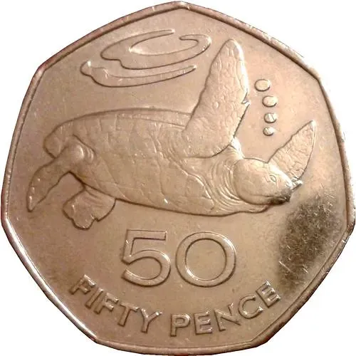 50 пенсов 1984 [Острова Святой Елены и Вознесения / Острова Святой Елены, Вознесения и Тристан-да-Кунья]