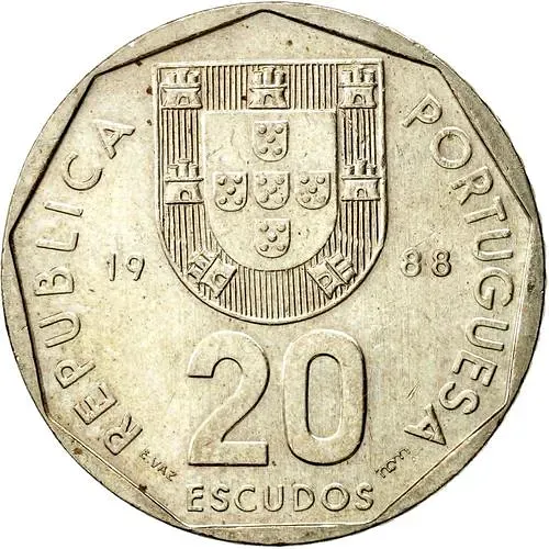 20 эскудо 1988 [Португалия]