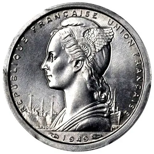 1 франк 1949 [Джибути / Французский берег Сомали]