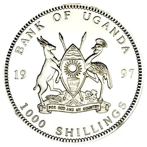 1000 Shillings 1996-1997, Formula 1 Champions - Michael Schumacher [Uganda]