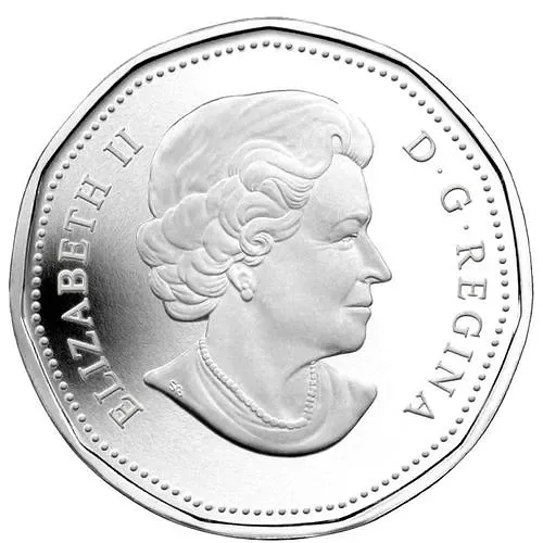 1 доллар 2012, 25 лет долларовой монете "Луни" [Канада]