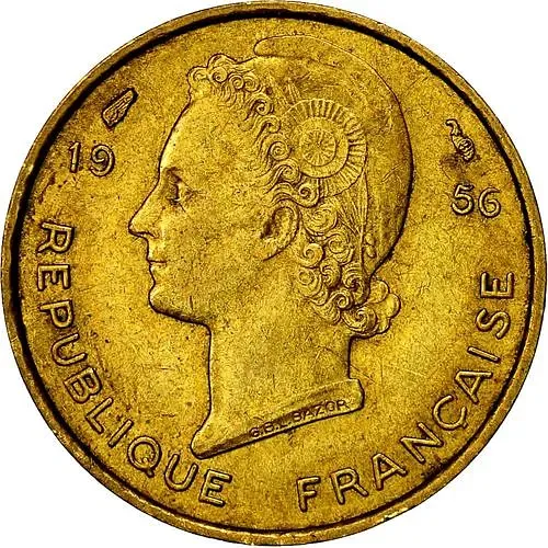 5 франков 1956 [Французская Западная Африка]