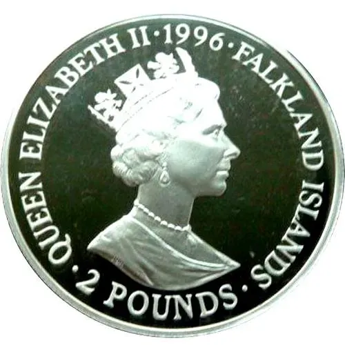 2 фунта 1996, Королевское наследие - Карл I [Фолклендские острова]