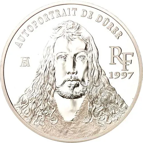 10 франков 1997, Сокровища европейских музеев - Автопортрет Альбрехта Дюрера [Франция]