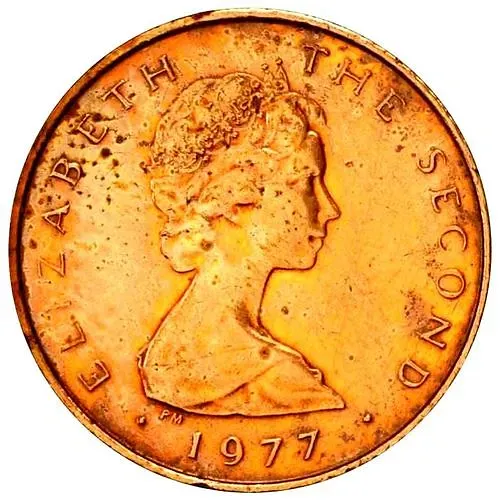 ½ пенни 1977, ФАО - еда для всех [Остров Мэн]