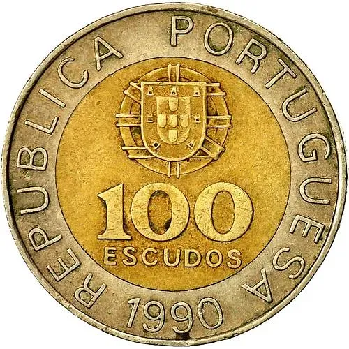 100 эскудо 1990 [Португалия]