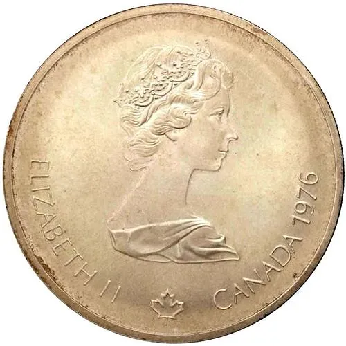 10 долларов 1976, XXI летние Олимпийские Игры, Монреаль 1976 - Олимпийский стадион [Канада]