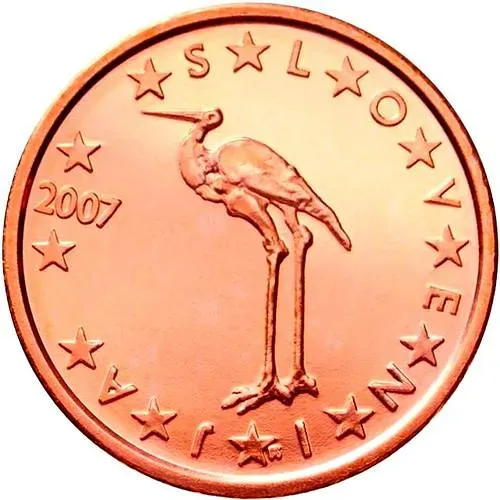 1 евроцент 2007-2019 [Словения]