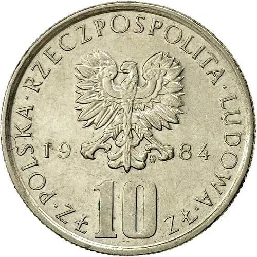 10 злотых 1984, Прус [Польша]