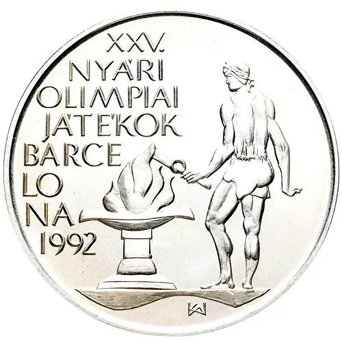 500 форинтов 1989, XXV Летние Олимпийские игры, Барселона 1992 [Венгрия]