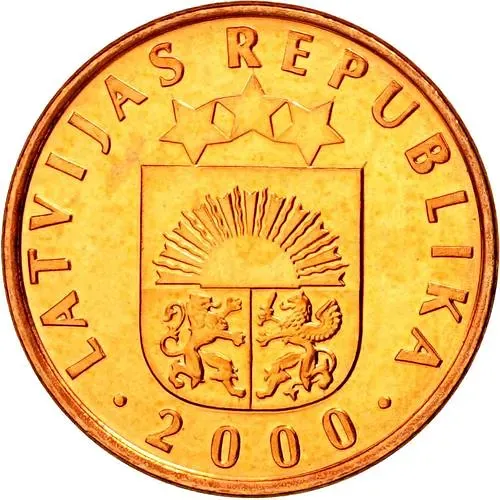 2 сантима 2000 [Латвия]