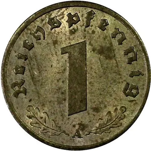 1 рейхспфенниг 1944 [Германия / Третий рейх]