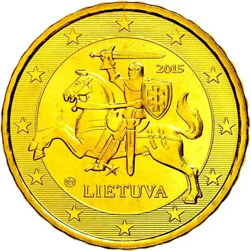 10 евроцентов 2015-2019 [Литва]