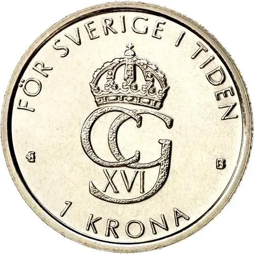 1 Krona 2000, B, New Millennium [Sweden]
