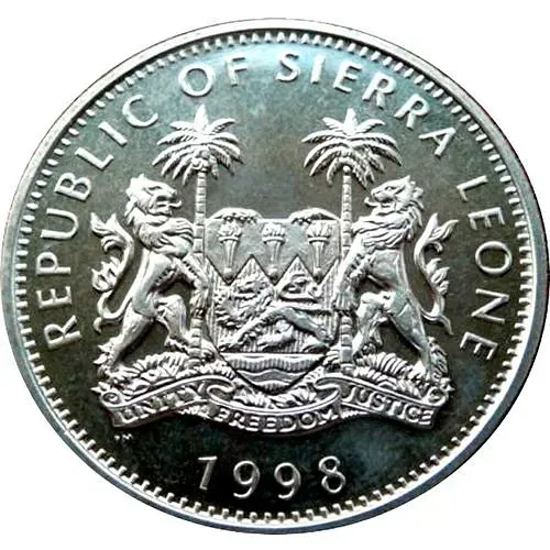 1 доллар 1998, Давид Ливингстон [Сьерра-Леоне]